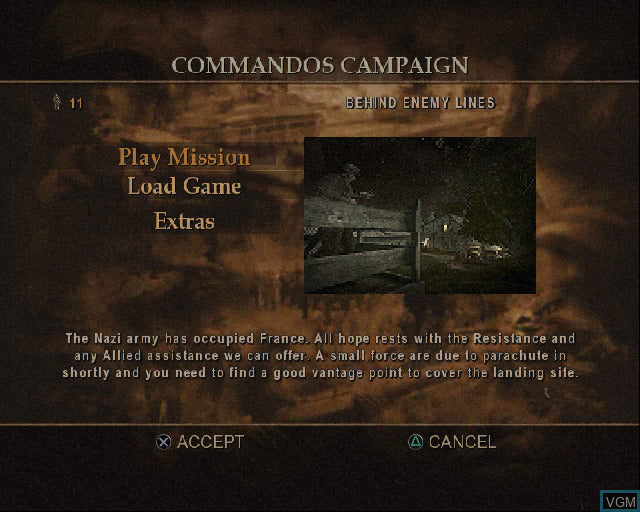 Commandos Strike Force - PS2