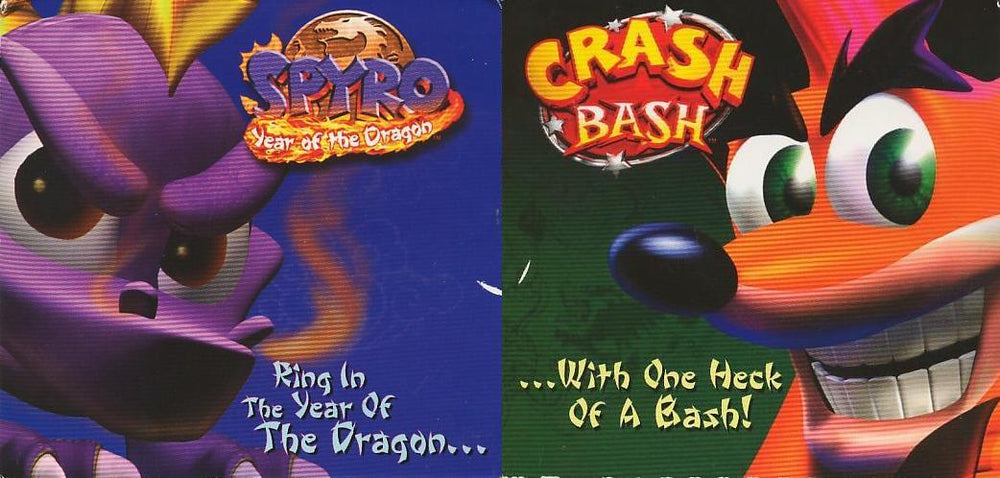 Crash Bash & Spryo The Dragon Demo - PS1