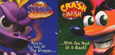 Crash Bash & Spryo The Dragon Demo - PS1