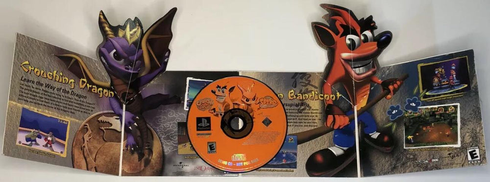Crash Bash & Spryo The Dragon Demo - PS1