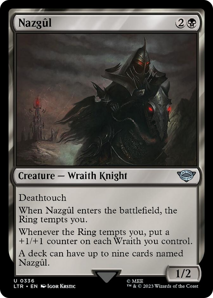 mtg commander nazgul deck Nazgul (336) [The Lord of the Rings: Tales of Middle-Earth]