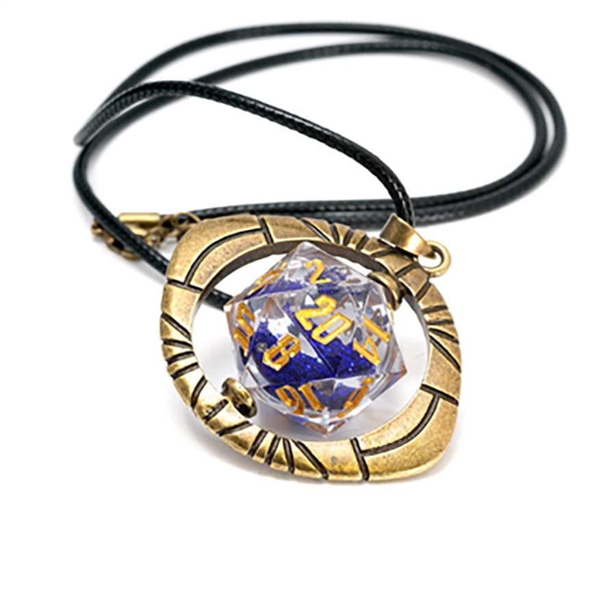 Mermaid D20 - Necklace