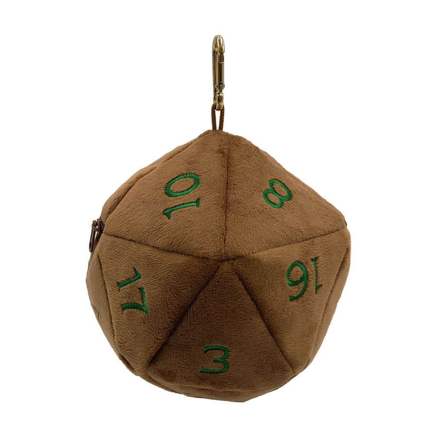 D20 Plush Dice Bag - Dungeons and Dragons