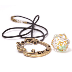 Mermaid D20 - Necklace