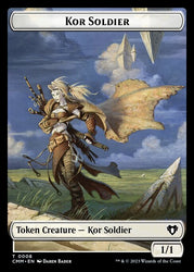 Servo // Kor Soldier Double-Sided Token [Commander Masters Tokens]