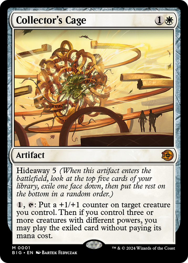 mtg the big score cards Magic Gathering - Outlaws of Thunder Junction - The This creature gets +1/+1 for each artifact you control. Construct token (0/0)