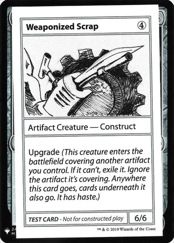 Weaponized Scrap [Mystery Booster Playtest Cards]