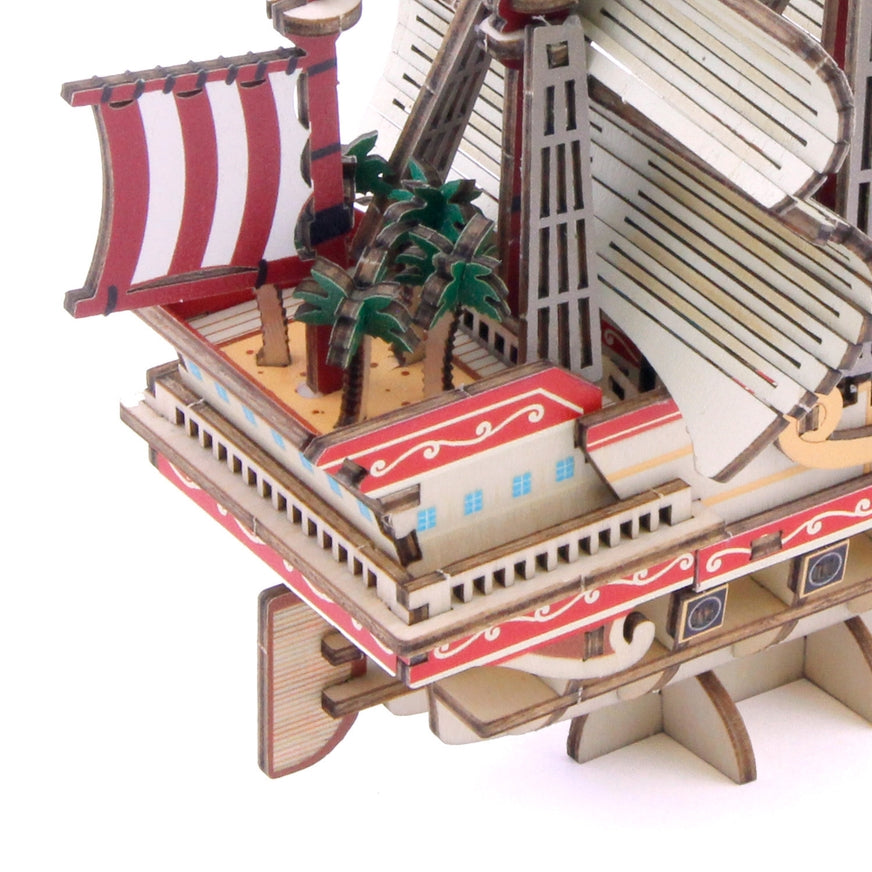 Wa-Gu-Mi Red Force - One Piece - Wooden 3D Puzzle Kit