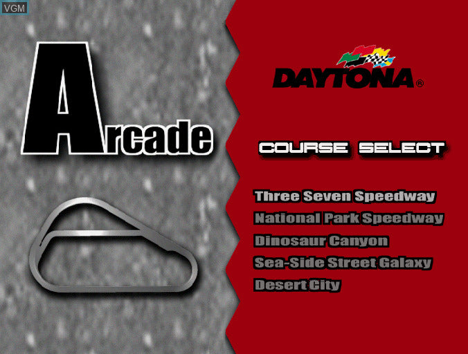 Daytona USA Championship Circuit Edition - Saturn