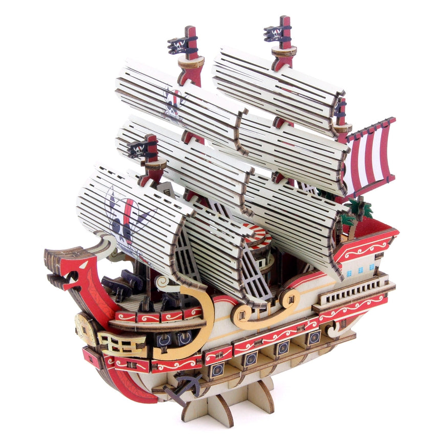 Wa-Gu-Mi Red Force - One Piece - Wooden 3D Puzzle Kit
