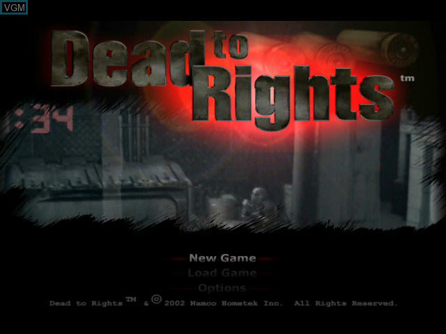 Dead to Rights - XBox Original