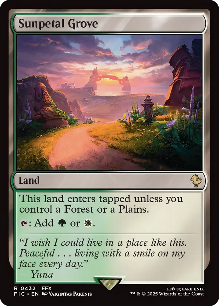Sunpetal Grove [FINAL FANTASY Commander]