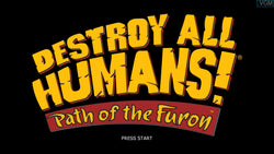 Destroy All Humans: Path of the Furon - X360