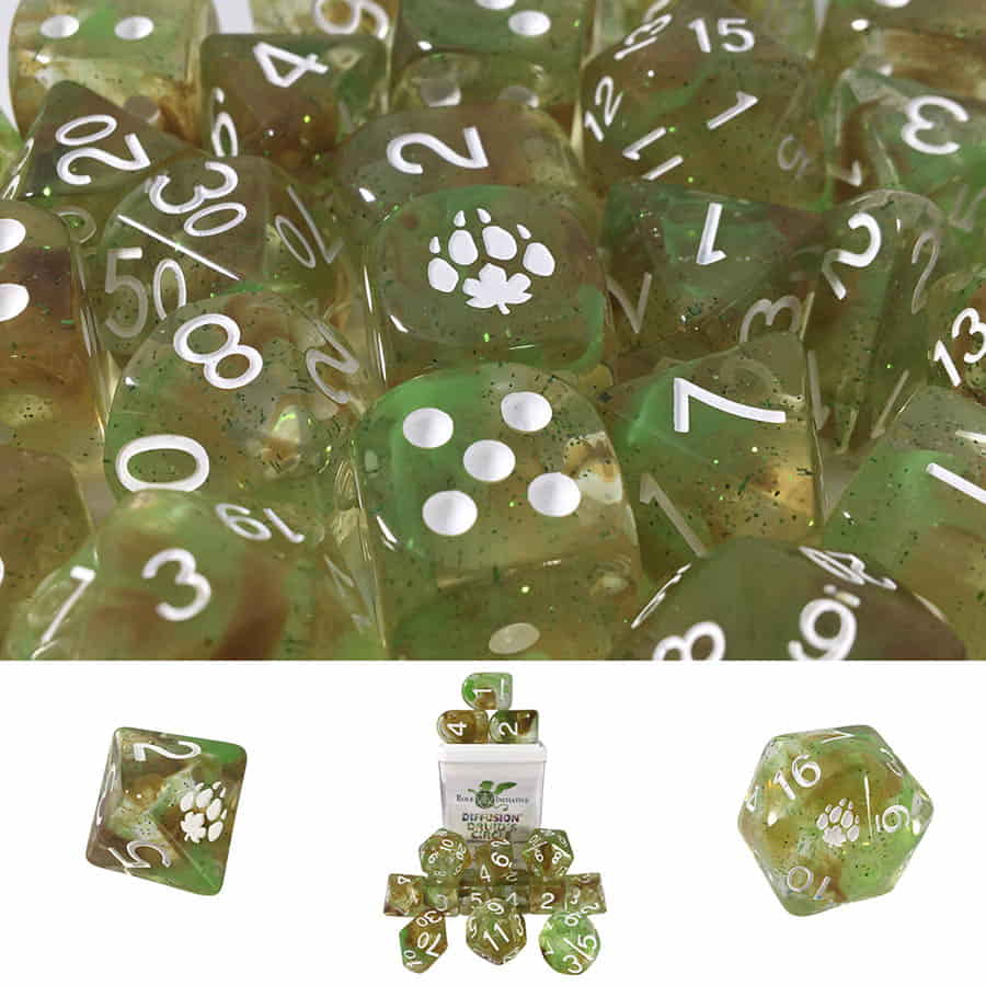 Dice Set - Set of 15 - Role 4 Initiative