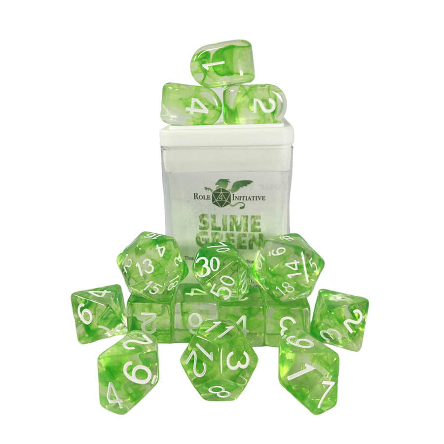 Dice Set - Set of 15 - Role 4 Initiative