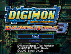 Digimon World 3 - PS1