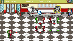 Diner Dash: Sizzle and Serve - PSP