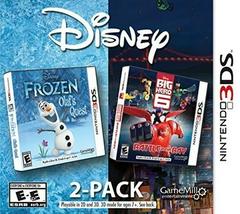 Disney Two Pack Frozen & Big Hero 6 3DS Cartridge Only
