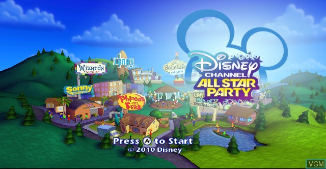 Disney Channel: All Star Party - Wii Original