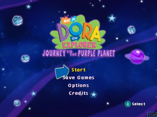 Dora the Explorer: Journey to the Purple Planet - GameCube