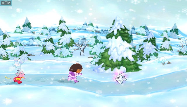 Dora The Explorer Saves The Snow Princess - Wii Original