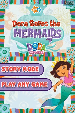 Dora The Explorer: Dora Saves The Mermaids - DS