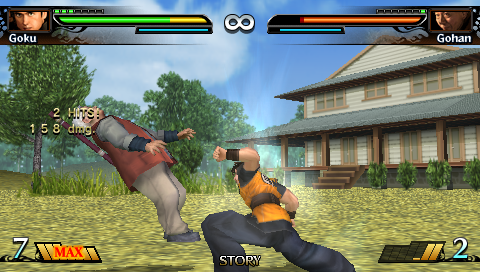 Screens: Namco's Realistic PSP Dragonball Movie Game