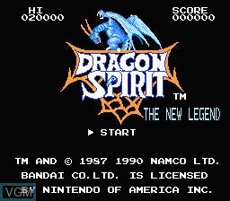 Dragon Spirit: The New Legend - NES