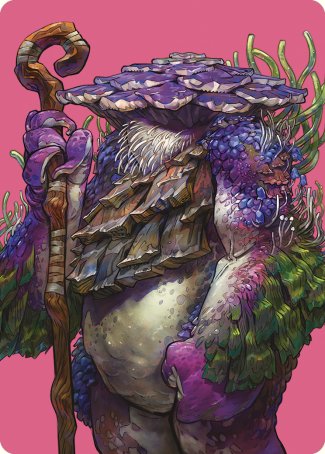Slimefoot, the Stowaway Art Card [Commander Masters Art Series]