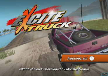 Excite Truck - Wii Original