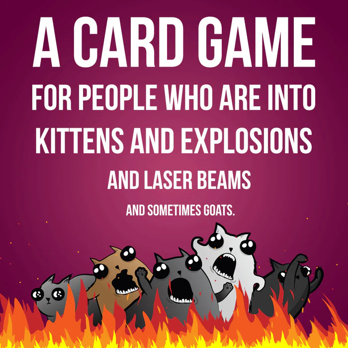Exspoding Carts Exploding Kittens Party Pack Edition