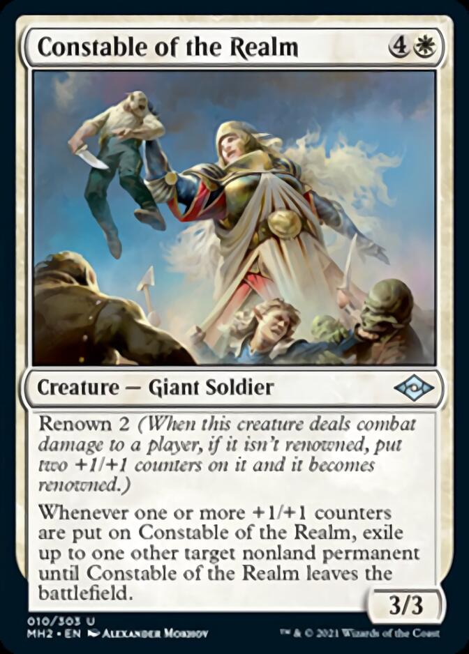 mtg card realm Constable of the Realm [Modern Horizons 2]