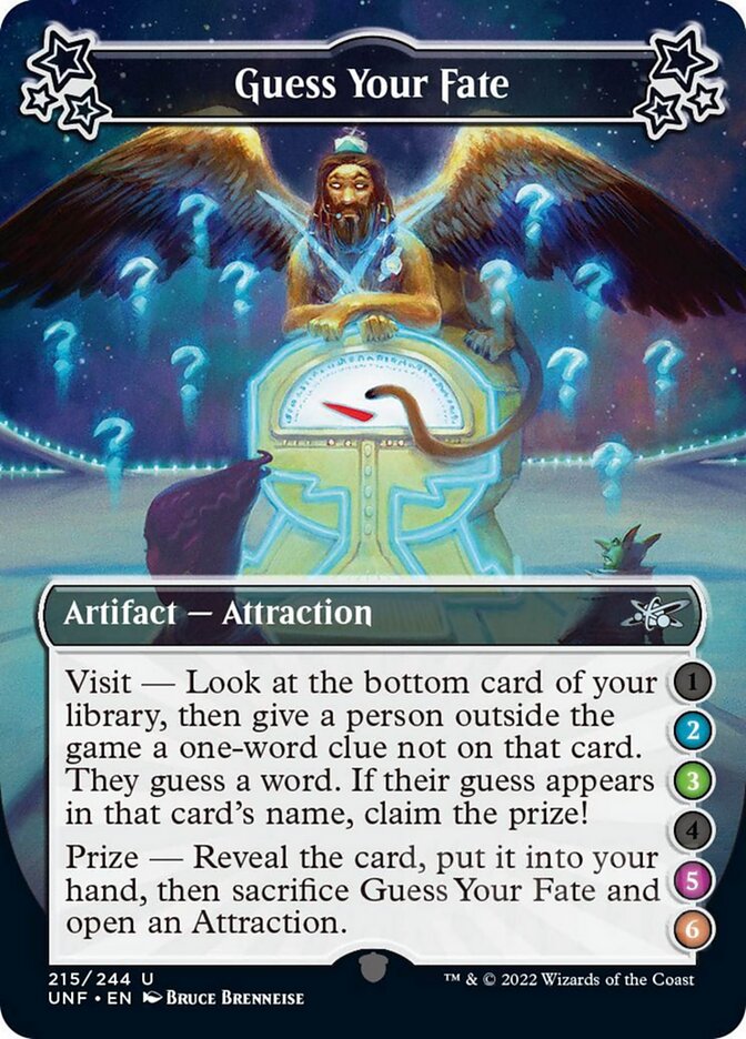 mtg unfinity cards Guess Your Fate (2-3-5-6) [Unfinity]