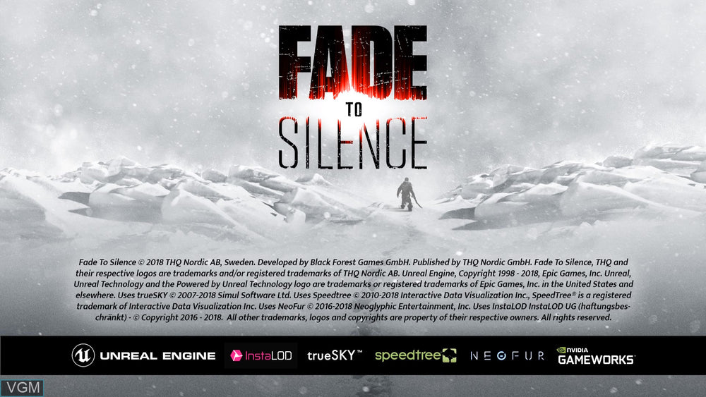 Fade to Silence - XB1