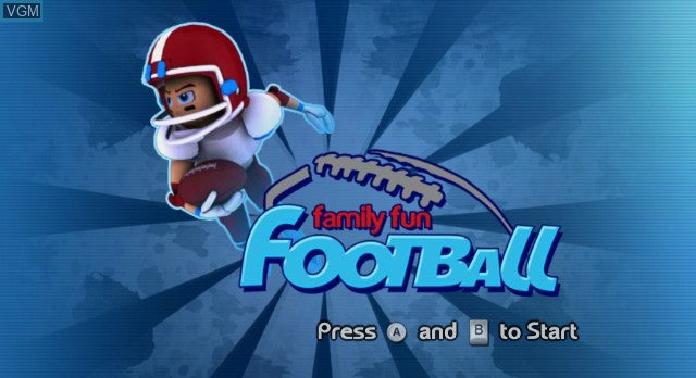 Family Fun Football - Wii Original