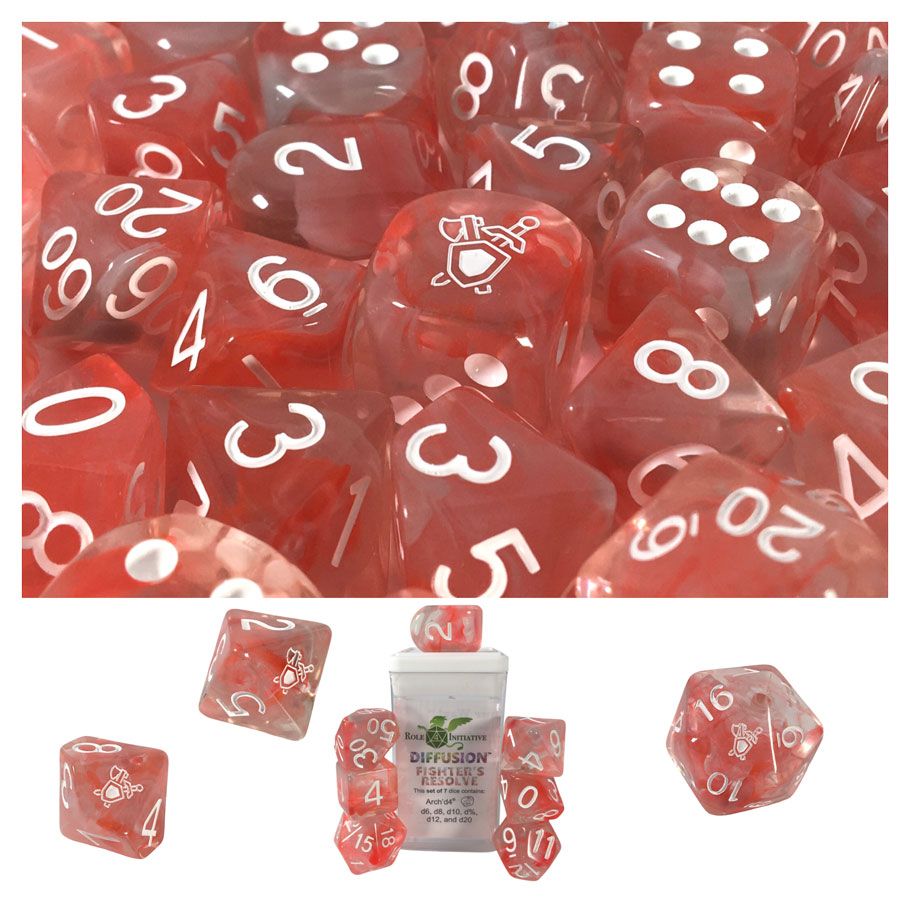 Dice Set - Set of 7 - Role 4 Initiative