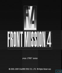 Front Mission 4 - PS2