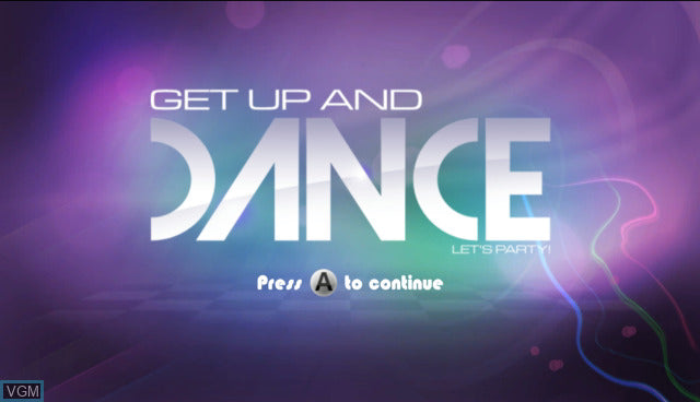 Get Up and Dance - Wii Original