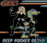 Gex 3: Deep Pocket Gecko - Gameboy Color
