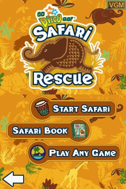 Go Diego Go: Safari Rescue - DS