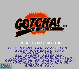 Gotcha! The Sport! - NES