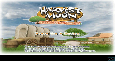 Harvest Moon: Tree of Tranquility - Wii Original