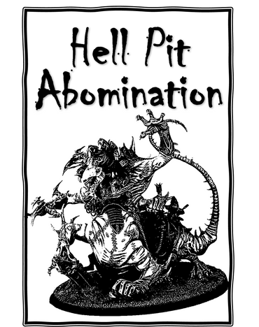 Hell Pit Abomination - Skaven