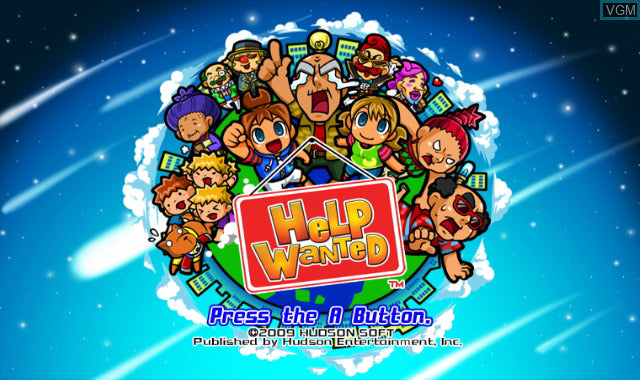 Help Wanted: 50 Wacky Jobs! - Wii Original