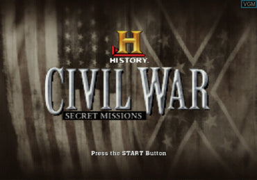 History Channel Civil War Secret Missions - PS2