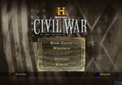 History Channel Civil War Secret Missions - PS2