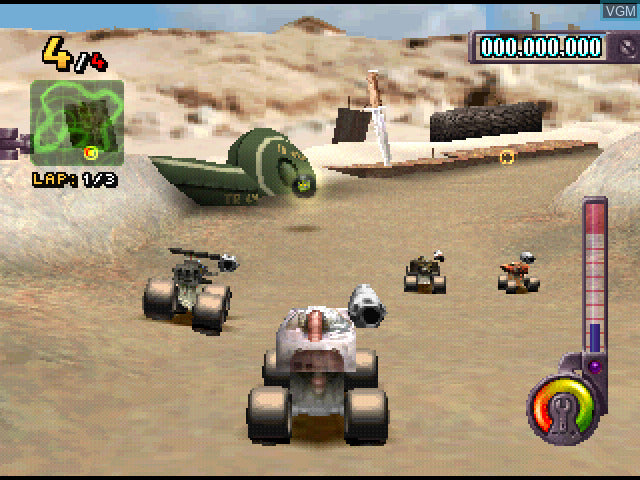 Hot Wheels Extreme Racing - PS1