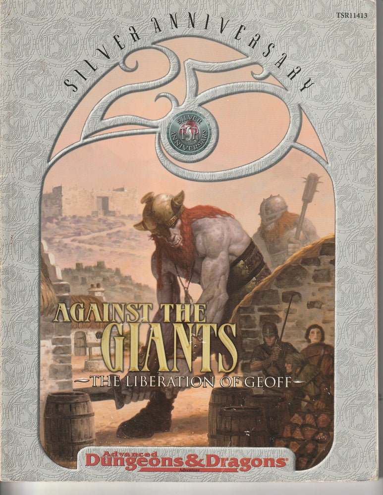 Cover art for the AD&D adventure module Against the Giants: The Liberation of Geoff