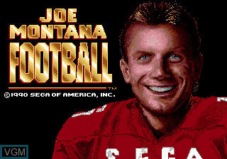 Joe Montana Football - Genesis