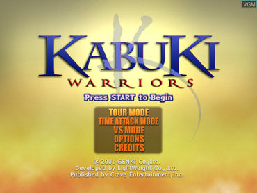 Kabuki Warriors - XBox Original